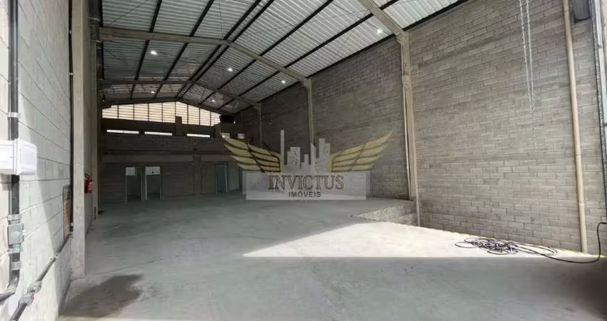 Galpão comercial para alugar, 355m² - vila carlina, mauá/sp.
