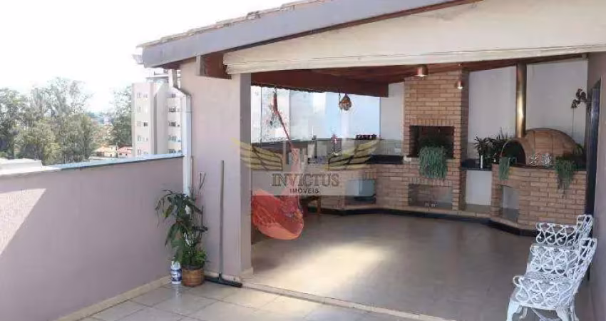 Cobertura com 3 suítes e 3 vagas para comprar, 254m² - santa maria, são caetano do sul/sp.