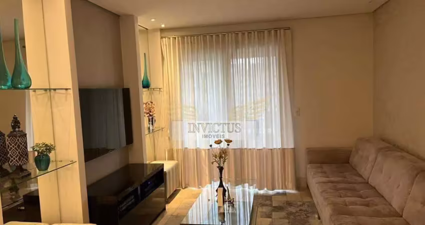 Apartamento com 3 quartos no condomínio le jardim para comprar, 118m² - vila bastos, santo andré/sp.