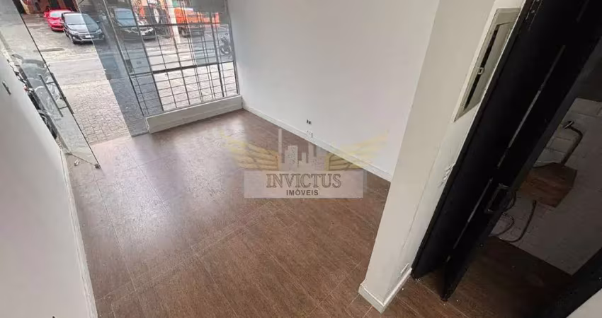 Salão comercial para alugar, 50m² - jardim bela vista, santo andré/sp.