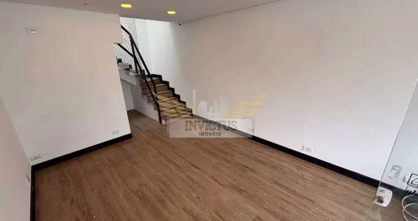 Salão comercial para alugar, 50m² - jardim bela vista, santo andré/sp.