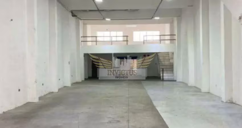 Salão comercial para alugar, 269m² - bairro utinga, santo andré/sp.