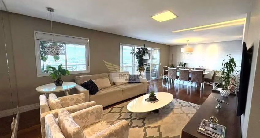 Apartamento com 3 quartos no condomínio ventura para comprar, 136m² - bairro jardim, santo andré/sp.
