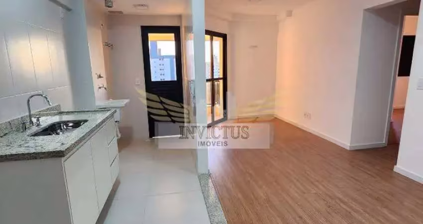 Apartamento com 2 quartos no condomínio atlântique para alugar, 57m² - vila valparaíso, santo andré/sp.