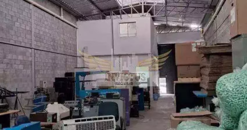 Galpão comercial para alugar, 334m² - vila principe de gales, santo andré/sp.