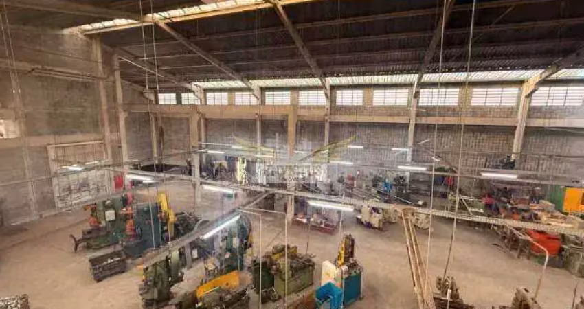 Galpão industrial de alto padrão em pre moldado para comprar, 3.400m² - bairro fundação, são caetano do sul/sp.