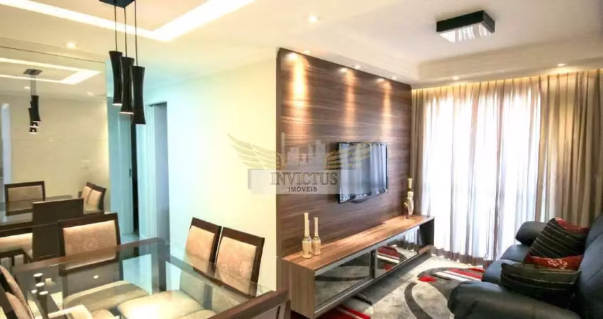 Apartamento com 3 quartos no condomínio ecolife para comprar, 79m² - campestre, santo andré/sp