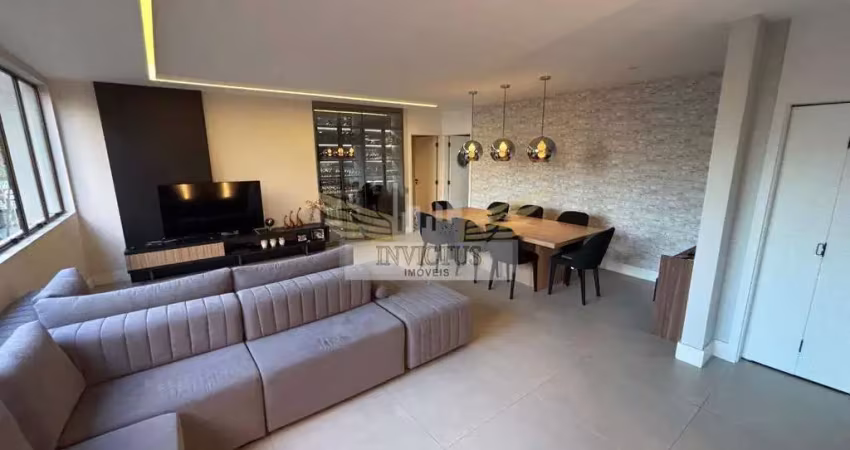 Apartamento com 3 quartos no condomínio navarino para alugar, 125m² - bairro jardim, santo andré/sp.