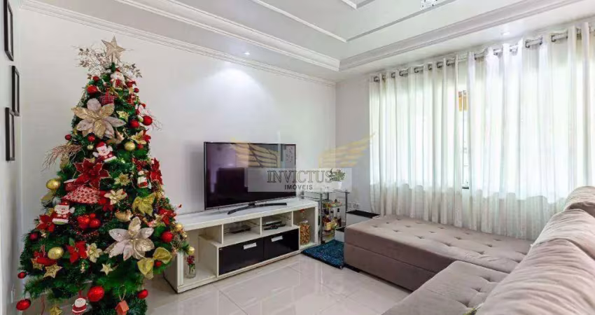 Sobrado com 3 quartos para comprar, 254m² - vila curuça, santo andré/sp.