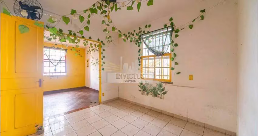 Casa térrea residencial com 2 quartos para comprar, 258m² - campestre, santo andré/sp.