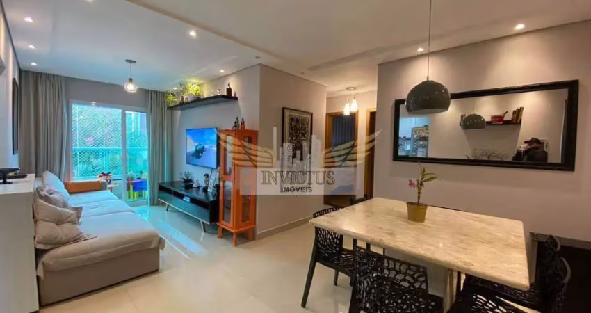 Apartamento com elevador e mobiliado com 3 quartos para comprar, 84m² - anchieta, são bernardo do campo/sp.