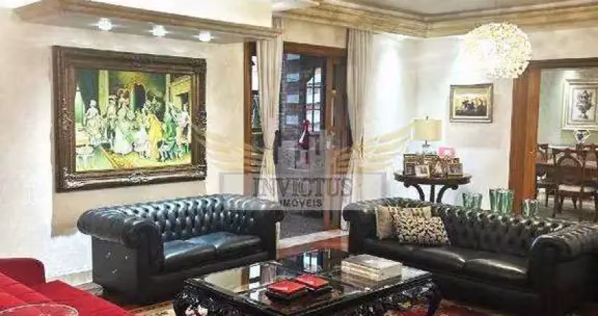 Apartamento com 4 suítes no condomínio crystal pallace para comprar, 440m² - vila bastos, santo andré/sp.