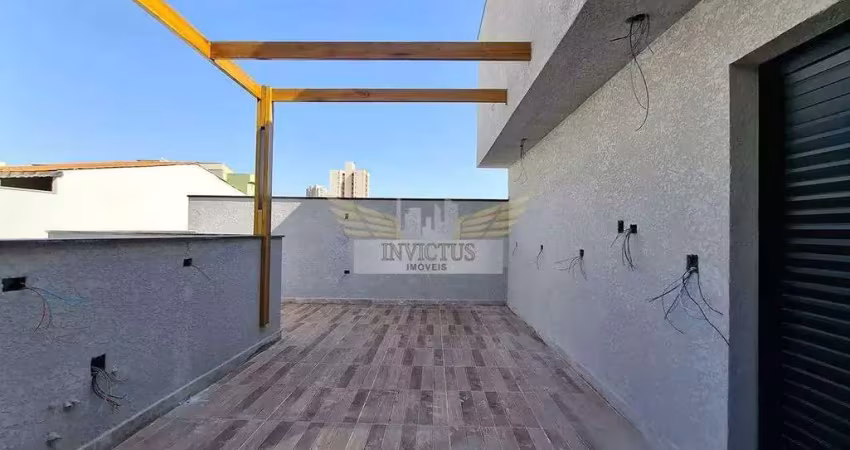 Cobertura sem condomínio 2 quartos para comprar, 92m² - vila floresta, santo andré/sp.