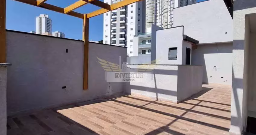 Cobertura sem condomínio 2 quartos para comprar, 96m² - vila floresta, santo andré/sp.