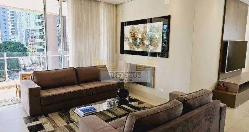 Apartamento com 4 quartos no condomínio platinum para comprar, 234m² - bairro jardim, santo andré/sp.