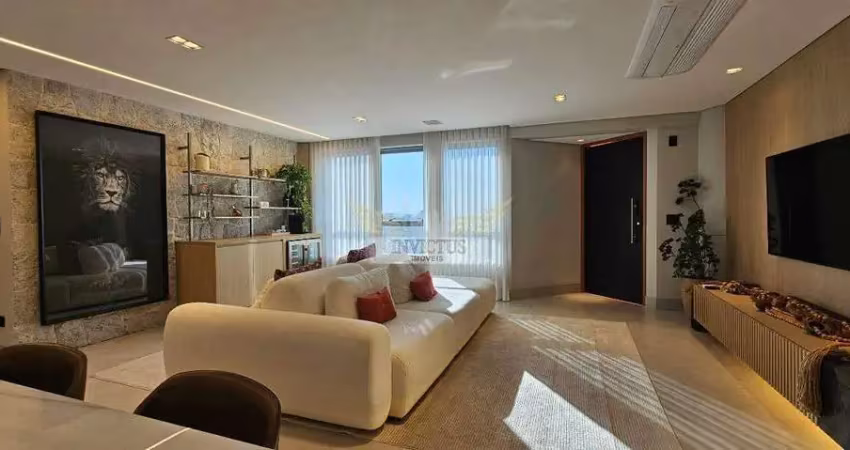 Apartamento porteira fechada com 3 quartos no condomínio guernica para comprar, 120m²- campestre, santo andré/sp.