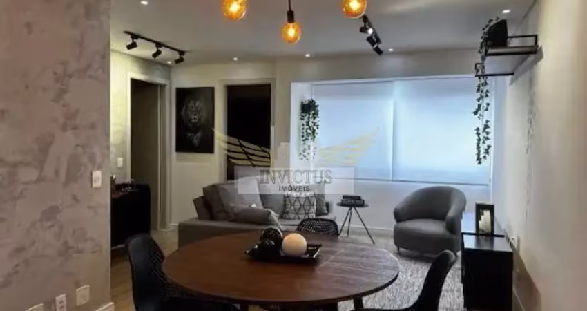 Apartamento com 2 quartos no condomínio trilogie para alugar, 58m² - vila assunção, santo andré/sp.