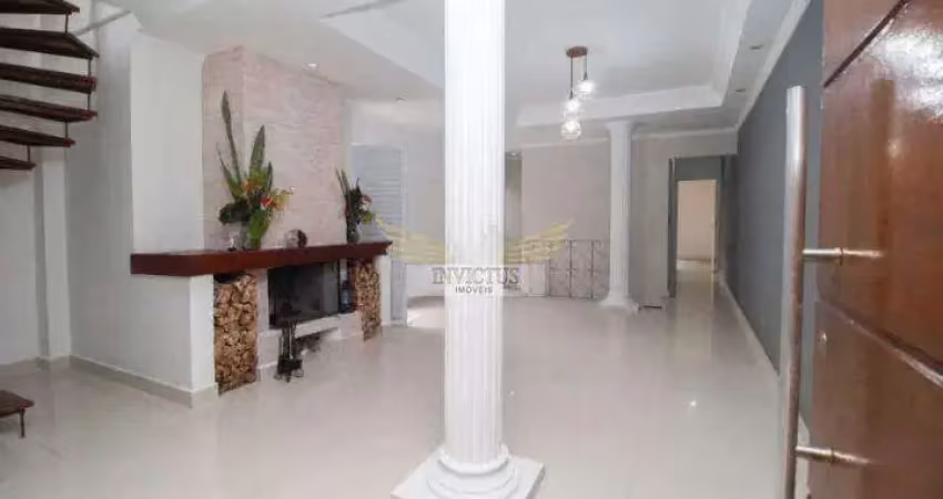 Sobrado com 4 quartos para alugar, 220m² - vila scarpelli, santo andré/sp.