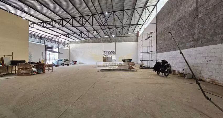 Galpão comercial/industrial para alugar, 750m² - represa, ribeirão pires/sp.