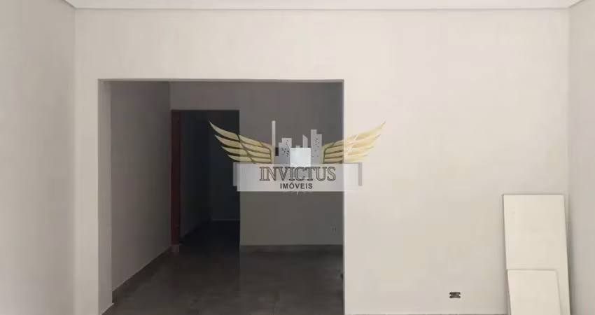 Sobrado com 3 salas para alugar, 101m²- bairro jardim, santo andré/sp.