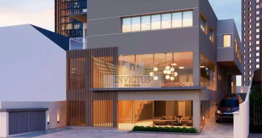 Sala comercial em fase de construção para alugar, 82m² - bairro jardim, santo andré/sp.