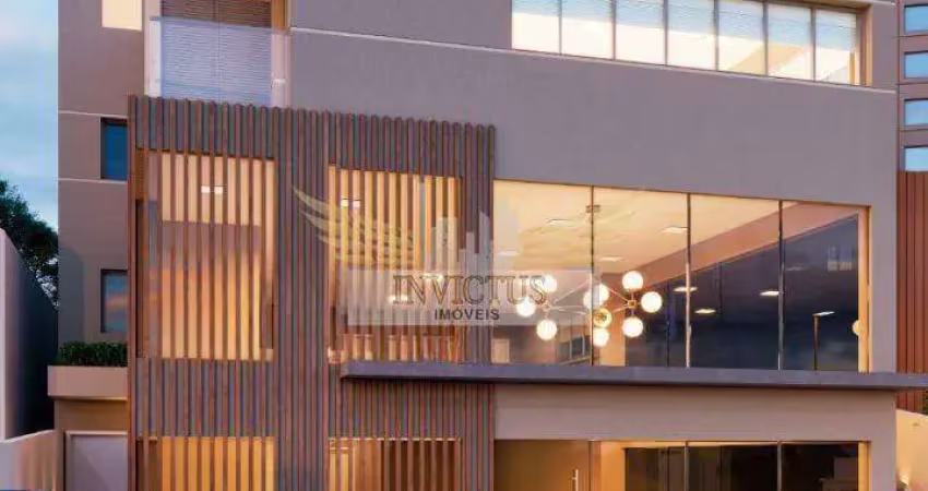 Sala comercial em fase de construção para alugar, 93m² - bairro jardim, santo andré/sp.