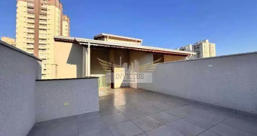 Cobertura com 2 quartos para comprar, 114m² - vila valparaíso, santo andré/sp.