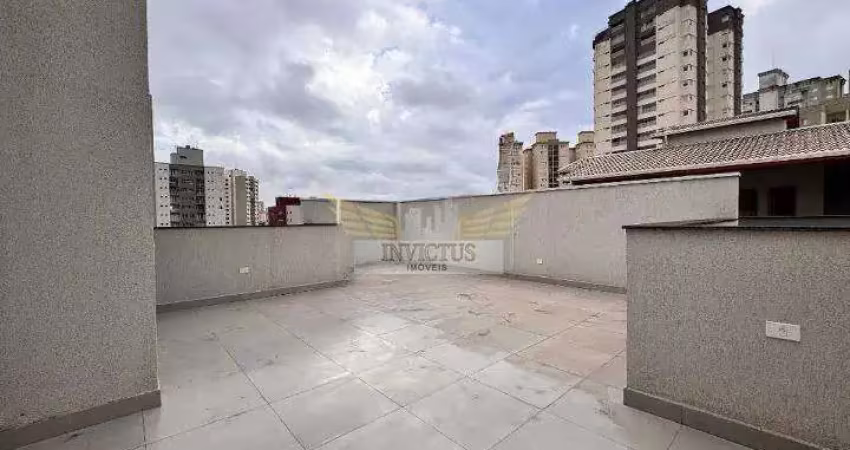 Cobertura com 3 quartos para comprar, 152m² - vila valparaíso, santo andré/sp.