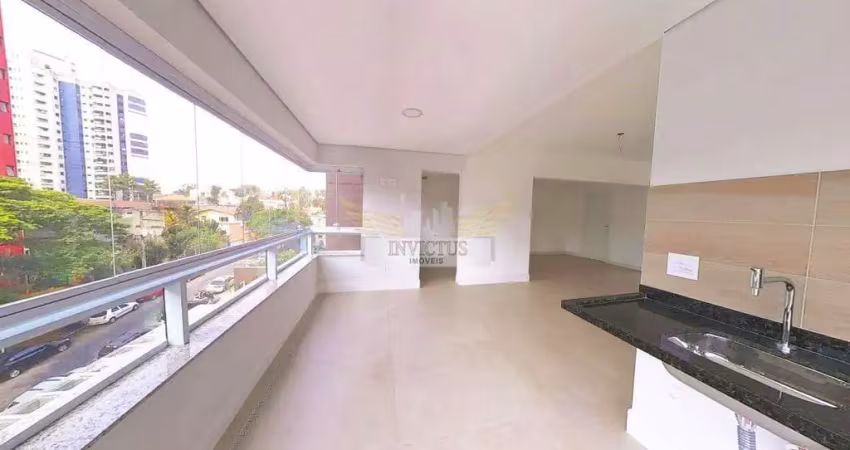 Apartamento 3 suítes no edifício epic para comprar, 190m² - bairro jardim, santo andré/sp.