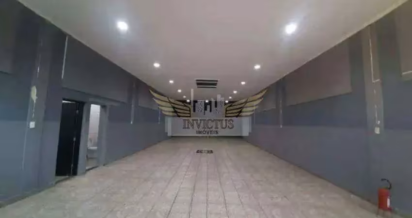 Salão comercial para alugar, 237m² - parque capuava, santo andré/sp.