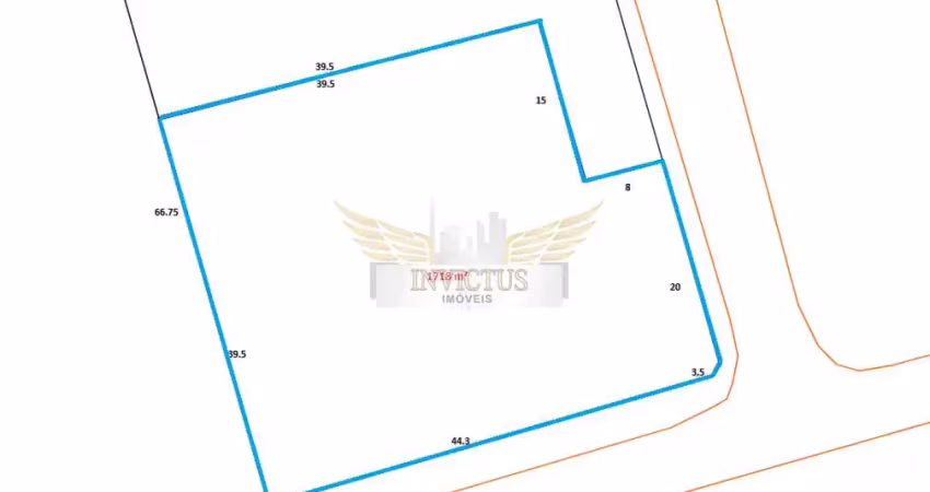 Terreno residencial/comercial para alugar, 1.718m² - parque novo oratório, santo andré/sp.