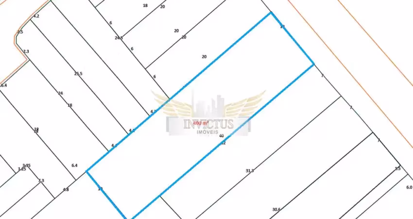Terreno residencial para comprar, 400m² - jardim bela vista, santo andré/sp.