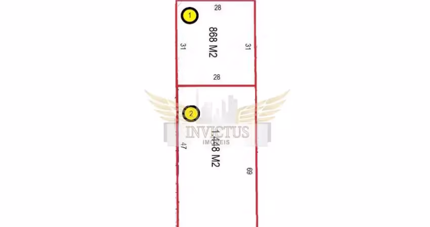 Terreno comercial para comprar, 2.316m² - santo antônio, santo andré/sp.