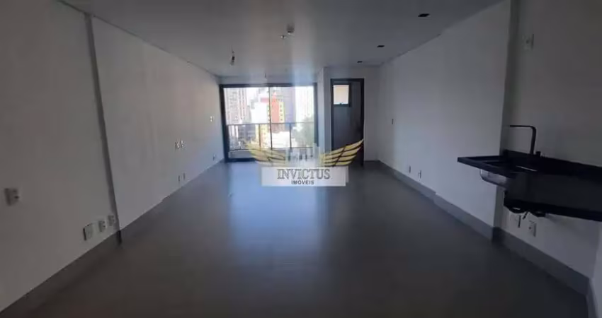 Sala comercial no condomínio executivo jk para alugar, 45m² - vila assunção, santo andré/sp.