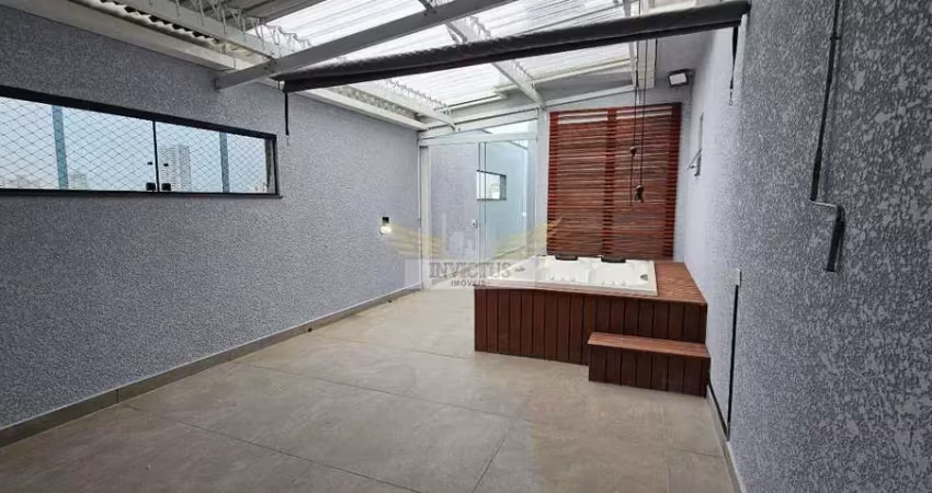 Cobertura com 2 quartos e 3 vagas para comprar, 160m² - santa paula, são caetano do sul/sp.