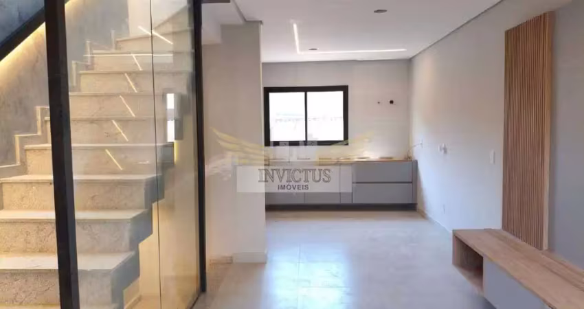 Sobrado com 3 suítes para comprar, 150m² - vila alice, santo andré/sp.