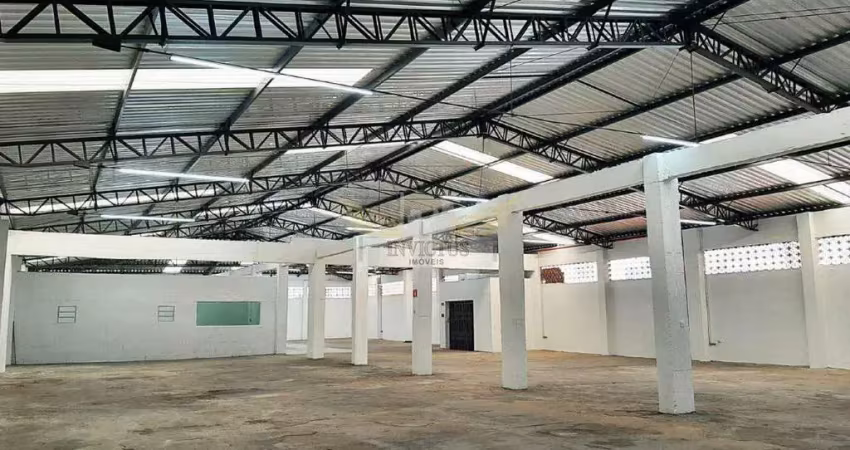 Galpão comercial/industrial com 3 áreas fabris para alugar, 2.260m² - jardim santo antônio, santo andré/sp.