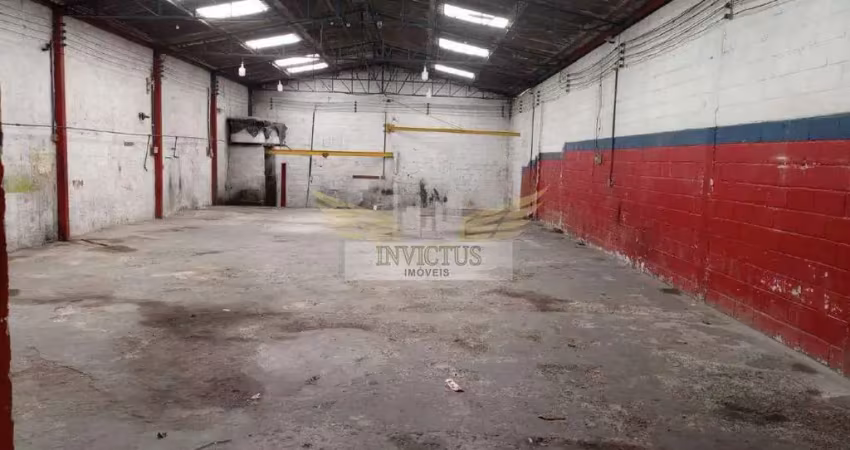 Galpão comercial para comprar, 285m² - jardim santo antônio, santo andré/sp.