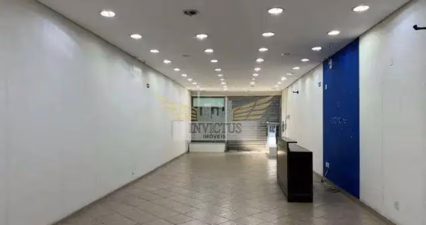 Salão comercial para alugar, 160m² - vila linda, santo andré/sp.