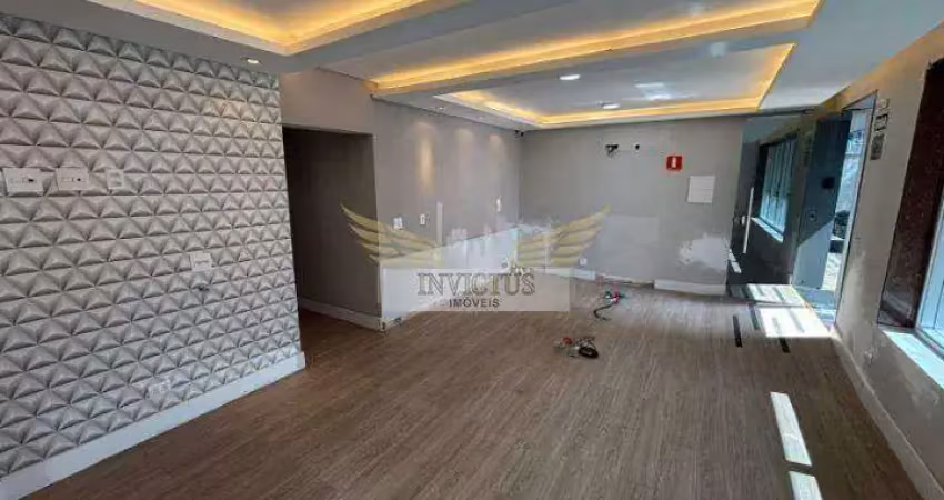 Casa térrea comercial para alugar, 214m² - jardim bela vista, santo andré/sp.