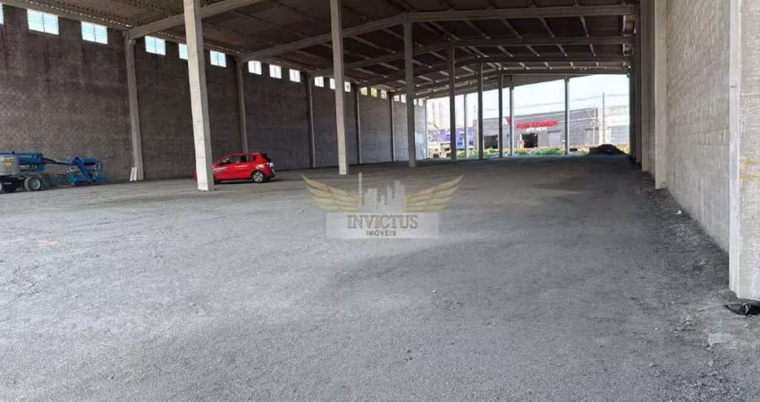 Galpão comercial/industrial para alugar, 6.200m² - maracanã, praia grande/sp.