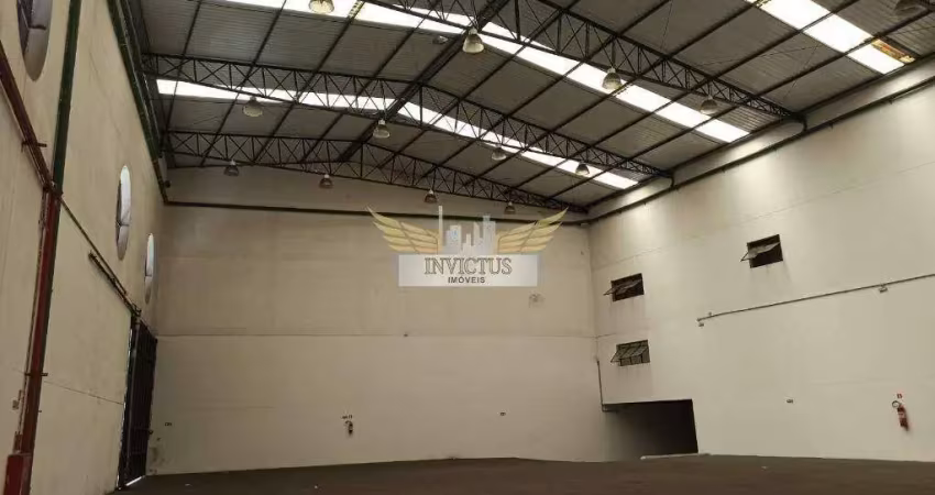 Galpão comercial para alugar, 2.600m² - vila leopoldina, santo andré/sp.