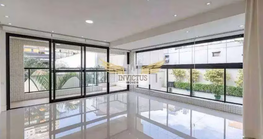 Apartamento com 3 suítes no condomínio brecheret para comprar, 140m² - bairro jardim, santo andré/sp.