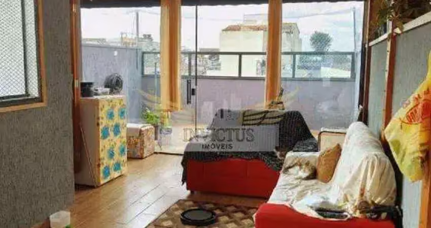 Cobertura sem condomínio com 2 quartos para comprar, 68m² - vila junqueira, santo andré/sp.