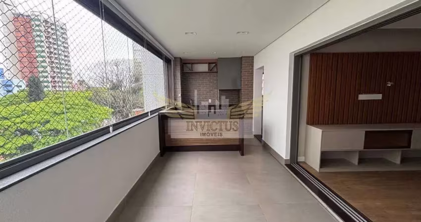 Apartamento com 3 suítes no condomínio residencial 555 para alugar, 163m² - bairro jardim, santo andré/sp.