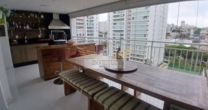 Apartamento com 2 suítes no condomínio premier espaço cerâmica para comprar, 198m² - santo antônio, são caetano do sul/sp.
