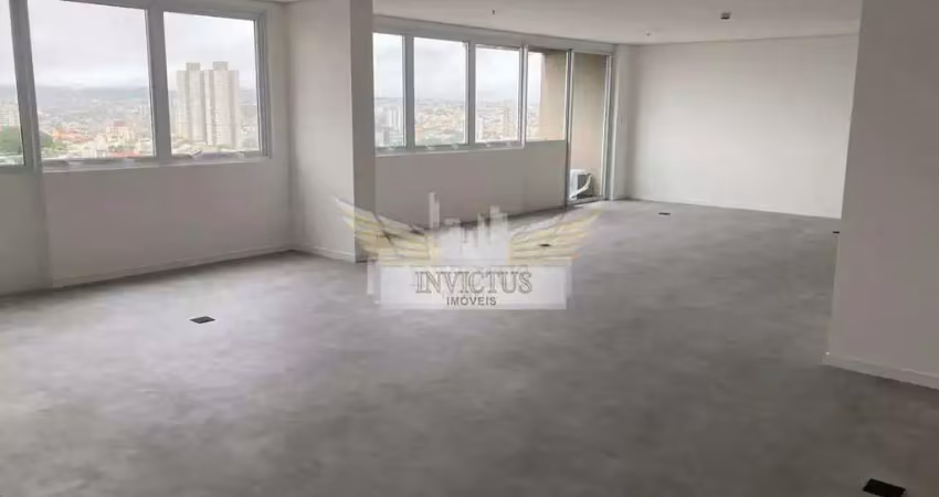 Sala comercial para alugar, 101m² - vila homero thon, santo andré/sp.