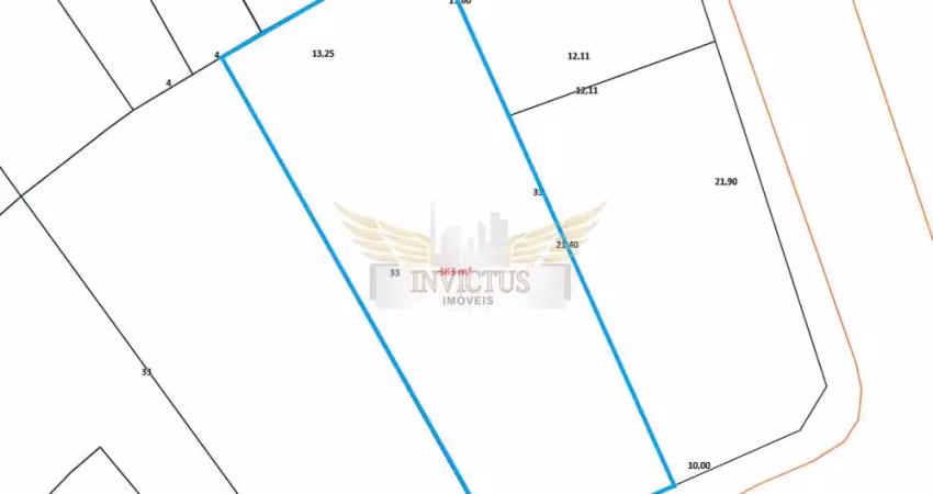 Terreno residencial para comprar, 383m² - vila floresta, santo andré/sp.