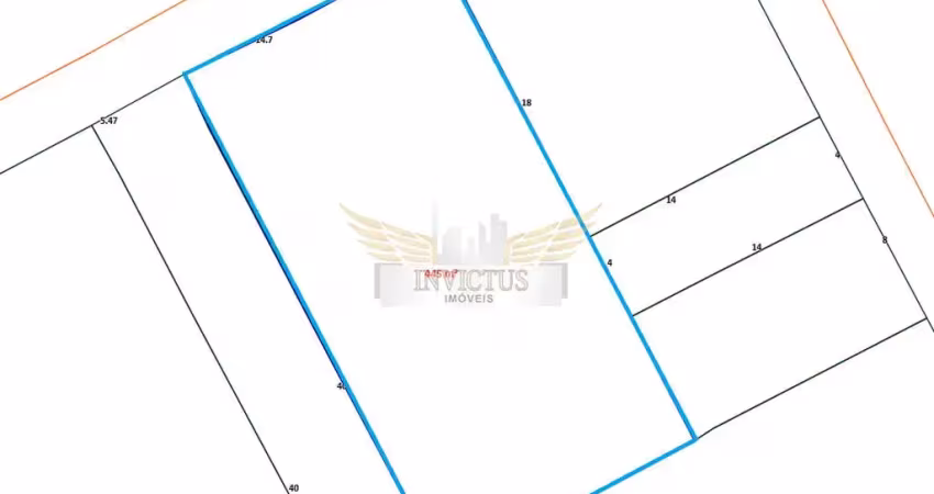 Terreno residencial/plano para comprar, 445m² - vila alzira, santo andré/sp.