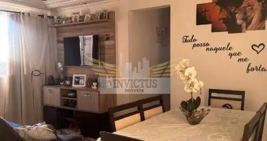 Apartamento com 3 quartos no condomínio vila romana para comprar, 61m² - parque marajoara, santo andré/sp.